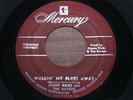 RAVENS & JIMMY RICKS   Walkin' My Blues Away   NEAR MINT/EX   1953 orig USA MERC