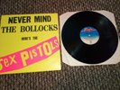 Sex pistols never mind the bollocks vinyl, orig1977 A5/B5 no submission sleeve