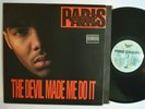RAP LP - PARIS - THE DEVIL MADE ME DO IT 1990 Tommy Boy TB-1030 w/ Inner Sleeve