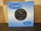 LEE ANDREWS 'TEARDROPS/GIRL AROUND THE CORNER' 1958 LONDON 45-HL-M.8546 VG++