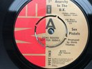 SEX PISTOLS - ANARCHY IN THE UK - DEMO - PROMO - PLAIN BLACK SLEEVE - EX/EX RARE