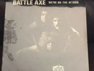 Vintage Battle Axe - We're On The Attack LP - Private Metal VG+ New In Plastic