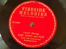 Fireside Melodies WARREN CAPLINGER Sing Up In The Sky  78 rpm Country E+ 1939