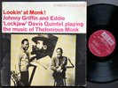 JOHNNY GRIFFIN EDDIE LOCKJAW DAVIS Lookin' At Monk LP JAZZLAND JLP 939 ST