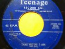 THE DEMENS Take Me As I Am b/w You Broke My Heart DOO WOP 45 Teenage 1006 r&b