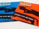 2 X HI-FI SOUND STEREO TEST RECORD Vinyl Lps Blue Sleeve / Orange Sleeve - B28