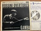 SXL 2266 Rossini Overtures / Gamba / LSO W/B