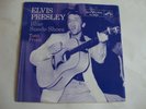 Elvis Presley 45 PS Blue Suede Shoes (Red Vinyl reissue) (RCA 6636, USA)