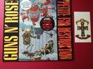 Guns N’ Roses Appetite for Destruction 2 STICKER ROBOT COVER +PEEL-OFF “TATTOO”