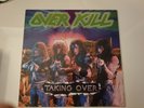 Overkill taking Over LP original Megaforce 1988 Release