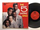 THE FIVE SATINS Sing Ember R&B Doo Wop Broadway Deep Groove Mono Original LP
