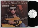 DAVID ALLAN COE Human Emotions COLUMBIA LP VG++ wlp