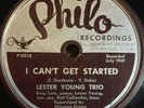 Lester Young Nat King Cole Body And Soul Indiana PHILO 1000 78 EX