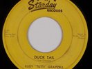 RUDY “TUTTI” GRAYZELL: Duck Tail US Starday 241 Orig Rockabilly 7” 45 HEAR