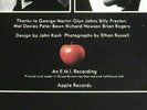 THE BEATLES   LET IT BE ** 1970 UK 1st APPLE LP 'RED' APPLE LOGO REAR.