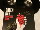 GREEN DAY 3X SIGNED AMERICAN IDIOT VINYL   180 GRAM HEAVYWEIGHT 2 X LP SET