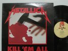 METALLICA - Kill 'Em All LP 1983 UK ORIG MUSIC FOR NATIONS MFN 7 MOTORHEAD METAL