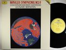 BERNSTEIN Mahler Symph. No.9 DGG DIGITAL 2 LPs 419208 DEUTSCHE GRAMMOPHON