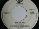 Aaliyah Rock the boat / More than a wonan 45rpm record 7 Rap Hip hop