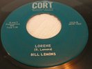 RARE ROCKABILLY 45...BILL LEMONS...LORENE...CORT 1313...VG++