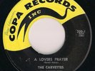THE CARVETTES - A LOVERS PRAYER - RARE 1959 Doo-Wop 45 COPA 200 Jackson, Ms. VG