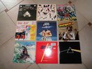 9 x Vinyl LP Prism BAP Iron Maiden Trio Eloy O'Cangaceiro Novalis ELO Pink Floyd