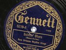 New Orleans Rhythm Kings GENNETT 5219 V PRE WAR JAZZ 78
