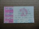U2 October RARE CANADA CONCERT THEATRE TICKET 1981