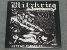 BLITZKRIEG - Lest We Forget E.P. - 1982 No Future Oi 8 First Press A1B1 w/Insert