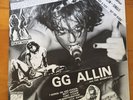 GG Allin + The Scumfucs Artless SPLIT LP Bonus 45