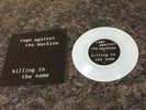 Rage Against The Machine - Killing In The Name Rare White Vinyl 7 Inch Record