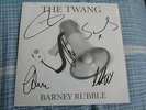 SIGNED THE TWANG-BARNEY RUBBLE 7