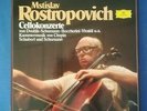 C598 Rostropovich Cello Concertos Dvorak Chopin Vivaldi 5LP DGG 2720 106 Stereo