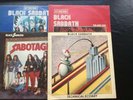 Vinyl LP's Black Sabbath Sabotage Technical Ecstasy Attention Vol 1 And Vol 2