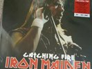 Iron Maiden Catching Fire Live Newcastle 1983 Red marbled