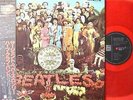 The Beatles SGT PEPPERS LONELY HEARTS CLUB Band JAPAN Mono Red Wax Vinyl LP OBI