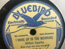 MILTON & AARON SPARKS/ TAMPA RED BLUEBIRD 6126 BLUES 78 RPM V+/V