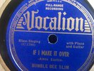 BUMBLE BEE SLIM VOCALION 04042 BLUES 78 RPM E/E-
