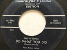 ROCKABILLY R&B The Hi-Tones DO WHAT YOU DID Montaigne's 45 very rare Canadian