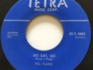ROCKABILLY Bill Flagg GO CAT, GO Tetra 45 very rare Canadian pressing NM