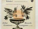 GRUMIAUX, CASTAGNONE - SCHUBERT 4 violin sonatas PHILIPS A00499L LP EX+