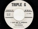 DEEP SOUL/HARMONY-EPSILONS-I CAN GET A WOMAN/LOST LOVE-TRIPLE G 421