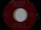 Doo Wop 45 TIPPY HUBBARD Nobody/Our Winter Romance on Frandy