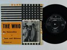 Rock 45 THE WHO My Generation/Shout & Shimmy on Brunswick VG++ UK picture sleeve