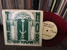 THE MOB step forward RED COLORED VINYL 7” EP PUNK agnostic front 1st Press