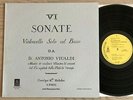 PAUL TORTELIER cello sonatas VIVALDI 1stPress 1960s ARCOPHON STEREO MINT