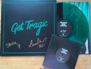 BLOOD RED SHOES GET TRAGIC SIGNED AUTOGRAPHED COLOURED VINYL ALBUM + 7” SINGLE