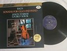 JANOS STARKER & GYORGY SEBOK LP - Mercury SRI 75104 - BACH Cello & Piano Sonatas
