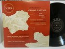 BEETHOVEN Choral Fantasy / SCHUBERT Clemens Krauss 1951 VOX first press Rare LP