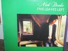 Nick Drake - Five Leaves Left Repress -  Vinyl Gatefold Album LP - VG+ 